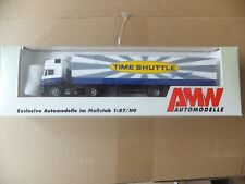 AMW MAN KOFFERSATTELZUG LKW "TIME SHUTTLE by HAMMER" 70132 1:87 / H0 OVP AACHEN