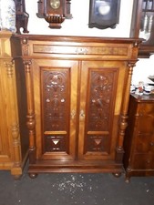 Vertiko Gründerzeit ca. 1900, Nussbaum