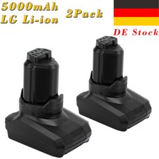 2Pcs 12V 5.0Ah Li-ion Akku