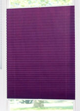 Klemmfix Plissee Klemmrollo Lila violett Lichtschutz Crush 40-120 cm ohne bohren