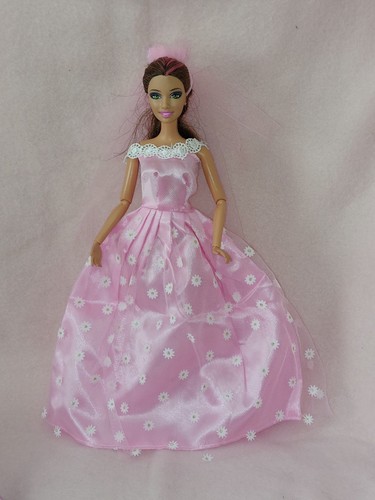 Barbie kleid rosa - barbie,