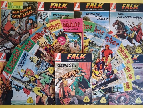 Comics hefte falk ivanhoe - hefte,