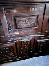 Antik  Vollholz Schrank Ca