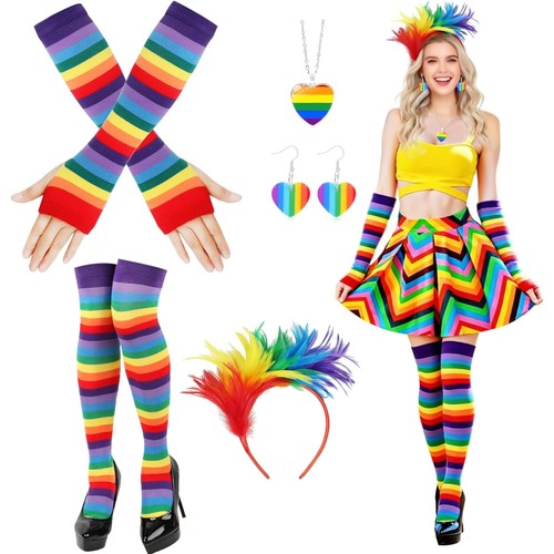 Regenbogenkostüm damen - regenbogenkostüm,