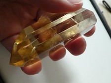 Citrin Natur geschliffen 8cm