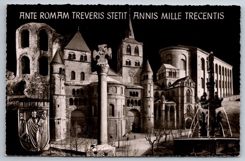 Ante romam treveris stetit - romam,