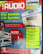 AUDIO 5/07,mit CD UNGEÖFFNET,MARANTZ PM/SR 7001 KI,KARDON PM 665,TANNOY GLENA 10