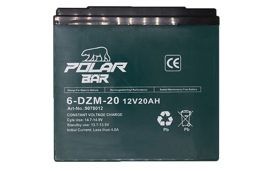 Polar bär agm batterie 12v - bär,