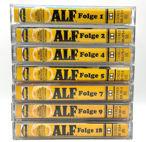 Alf hörspiel kassetten - alf, hörspiel-kassetten