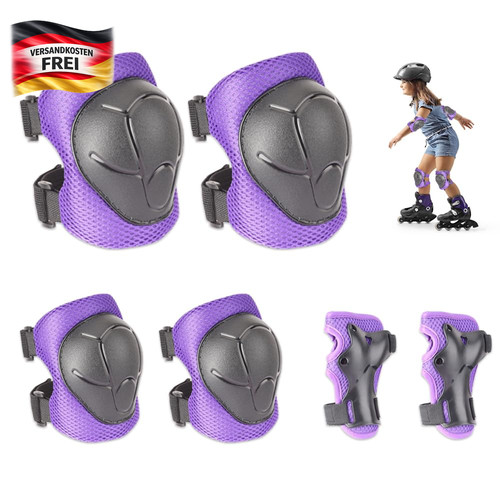 Kinder knieschoner set - knieschoner, 6-in-1
