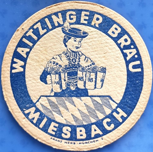 Alter bierdeckel waitzinger - alter,