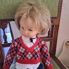 puppe bella,venyl und stoffkorpus,50 cm,von schidkröt