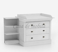 Massivholz Wickel-kommode