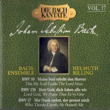 Johann Sebastian Bach Kantaten Rilling Vol.17 (Hänssler Classic, CD)