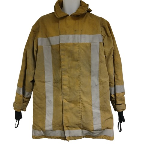 Feuerwehrfrau jacke braun - jacke,