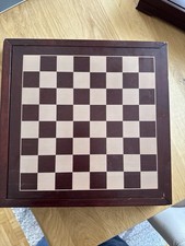 Spielesammlung in Holz Kiste