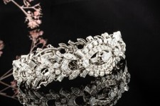 Diamant Armband Platin 950 10
