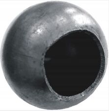 Eisen Hohlkugel ∅140mm mit Loch ∅90mm Blech Kugel Zaunkugel Stahlkugel Zierkugel