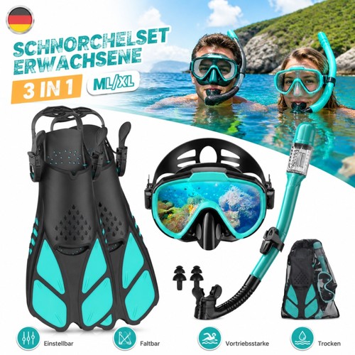 Schnorchelset erwachsene - schnorchelset,