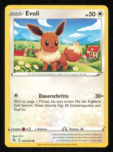 Pokemon evoli 205 264 - evoli, 205/264