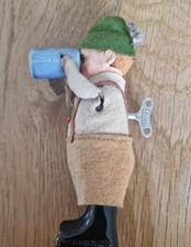 Schuco Tanzfigur Tiroler mit Bierkrug Hofbräuhaus - Blechspielzeug 