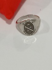 Wappen Wappen Schule Sterling Siegelring Größe 12
