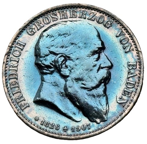 Baden mark 1907 auf den - 5,