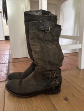 Damenschuhe stiefel grün - stiefel,