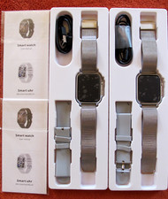 2 Smartwatch Uhren Melissen Armband Android Telefon Sportuhr Blutdruck Uhr usw.