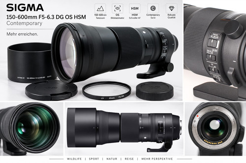 Sigma 150 600mm dg os - sigma, f5-6.3