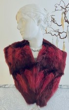 Extravaganter Echt Pelz Kragen