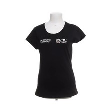 St.Pauli, T-shirt, Größe: S, Schwarz/Mehrfarbig, Baumwolle, Print, Damen #iys