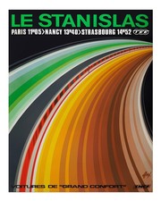 Retro Zugreise Wandkunst