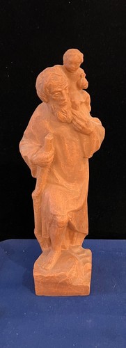 Keramikfigur aus ton heiliger - aus,