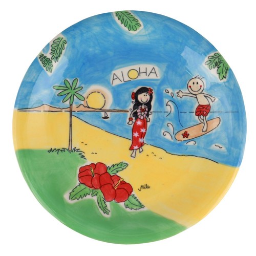 Mila keramik teller - keramik-teller, |