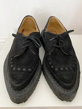 Schwarze spitze Creeper von Underground   Größe 6 (UK) = 40 in EU