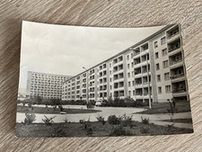 alte seltene AK Halle Neustadt - Wohnhäuser gelaufen 1963