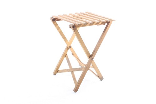 Alter holz hocker klapphocker - holz,