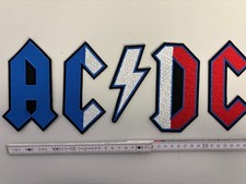 AC/DC  LOGO Patch 133x Frankreich 14 cm high   ungebraucht Neu