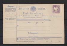 Z898) Bayern Ganzsache