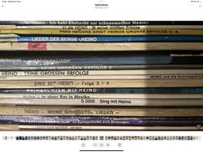 HEINO 20LPs VINYL KONVOLUT