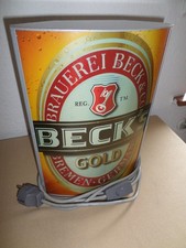 Beck`s Gold Bremen Lampe Weihnachten Kellerbar Geburtstag Bier Brauerei Schötz
