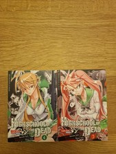 Highschool of The Dead Manga Band 3 und 4 Deutsch Guter Zustand
