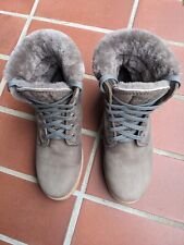 Panama Jack Stiefel Gr.38/39 NEUw. Echt Leder Nubukleder Lammfell Winter Schuhe