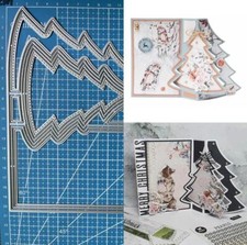 Stanzformen Weihnachtsbaum Metall Cutting Dies Scrapbooking Stanzschablone Karte