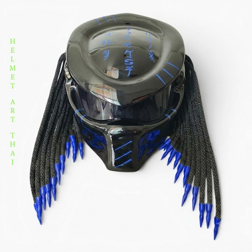 Custom predator motorradhelm - predator,