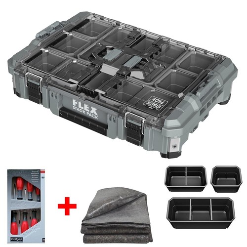 Flex kleinteilekoffer big - flex,