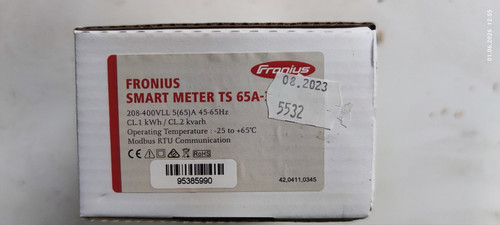 Fronius smartmeter 65a - smartmeter, ts