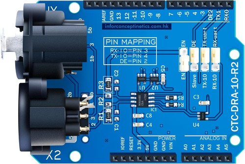 Cqrobot dmx shield - cqrobot,