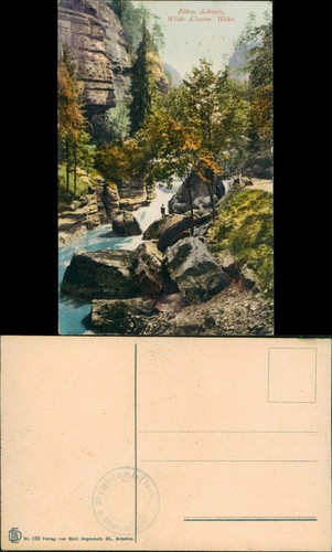 Postcard jonsdorf janov - postcard, (cz)
